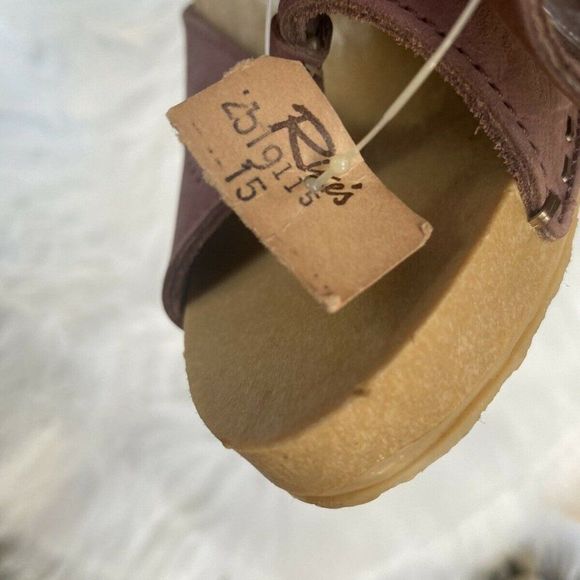 Vintage NOS 1980s Original Sandals High Heels Sexy Mauve Sz 5 - Picture 9 of 10